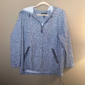 Pull over half zip windbreaker